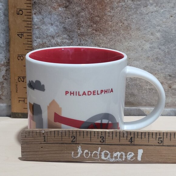 Starbucks You Are Here Collection Coffee Mug Philadelphia Pennsylvania 2015 - Picture 9 of 10